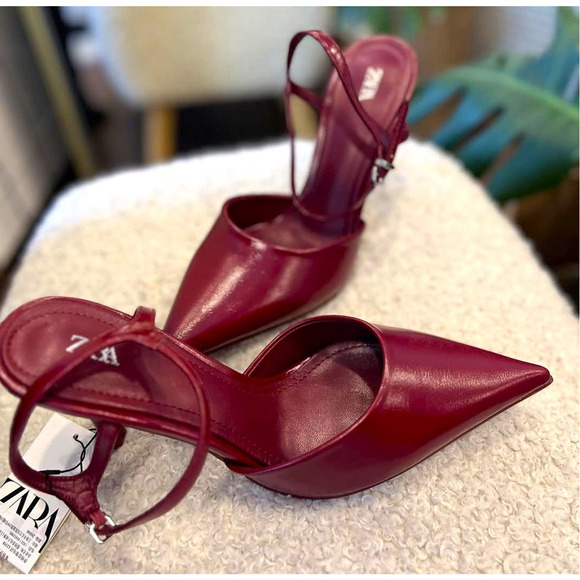 ZARA Pointed Toe Heels NWT - Picture 14 of 16